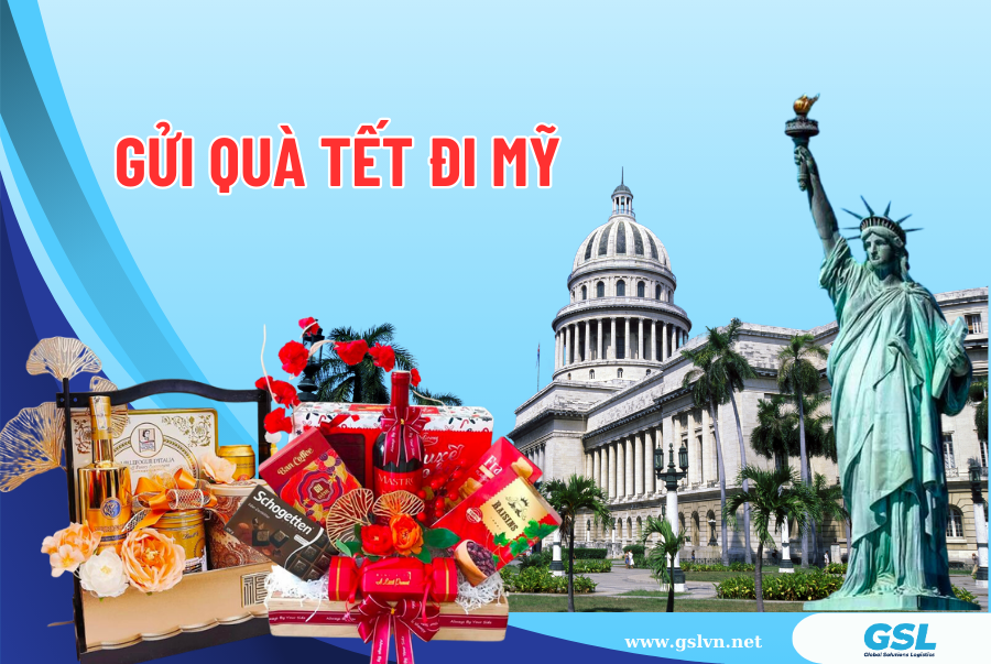 Gửi quà Tết đi Mỹ